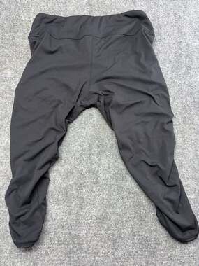 Sweetflexx Resistance Leggings Women’s 14 Black Hi-Rise Cropped Band Pockets Gym